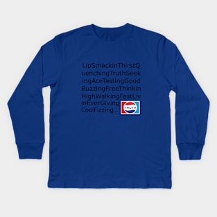 FreeThinkingTruthSeeking....... Kids Long Sleeve T-Shirt